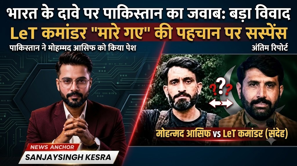 Pakistan Presents Mohammad Asif After India Claims LeT Commander Hashim Musa Was Killed in J&K